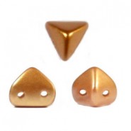 Cuentas de vidrio Super-Kheops® par Puca® - Pastel amber gold 02010/25003